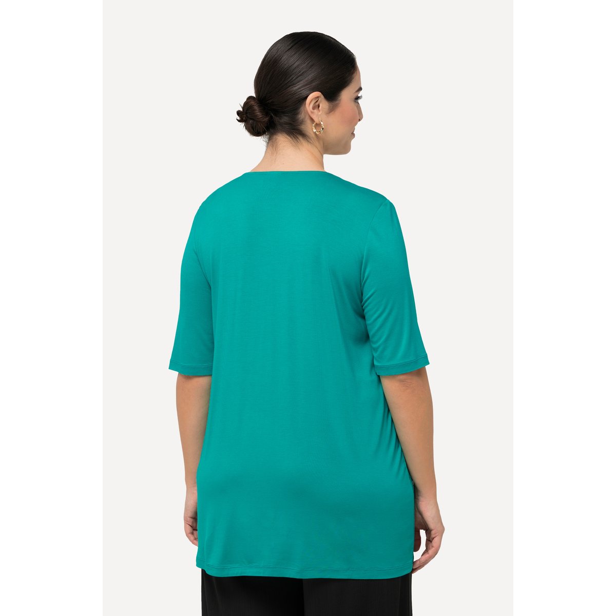 T-shirt à manches courtes bleu turquoise, ULLA POPKEN
