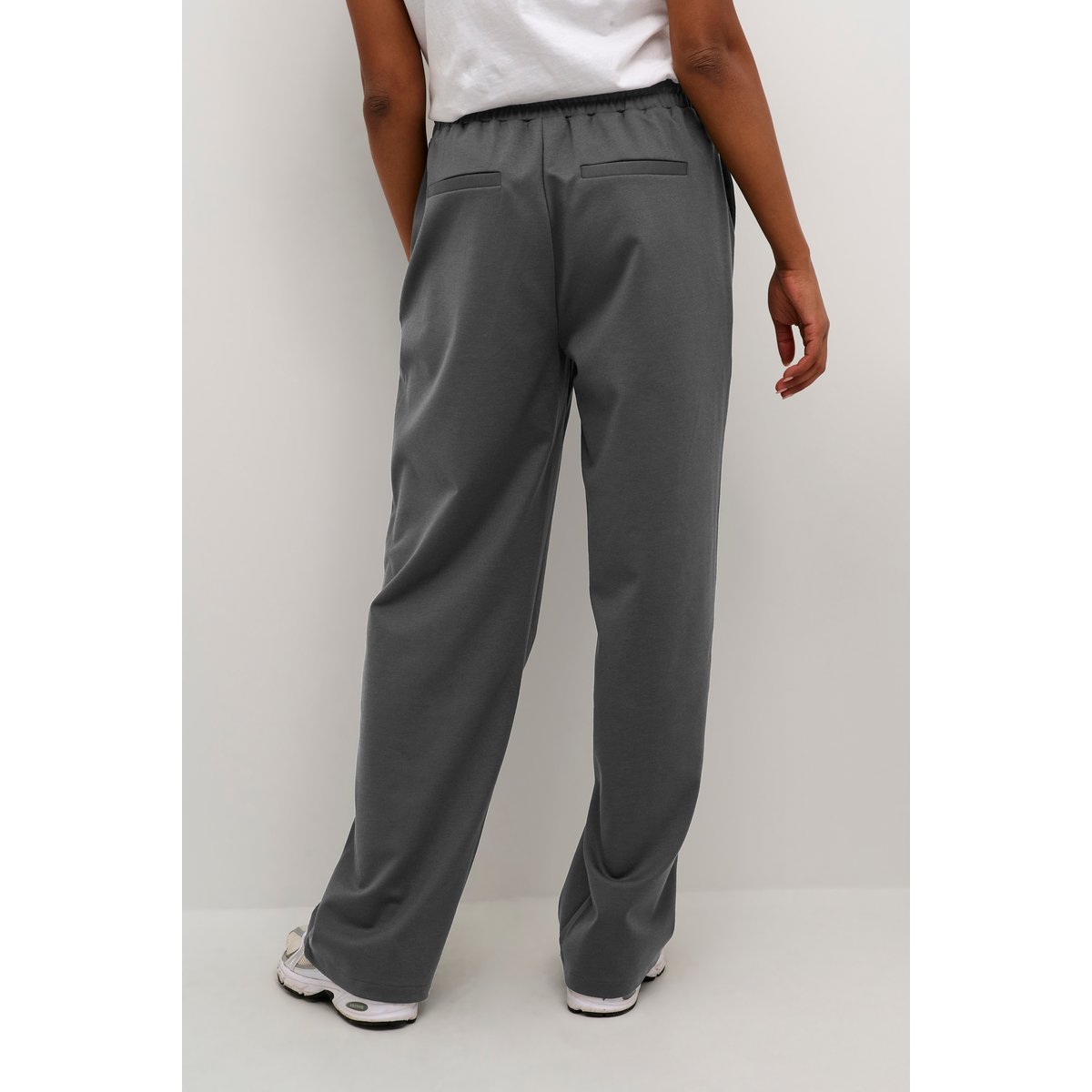 Pantalon Tricoté noir black oyster, KAFFE