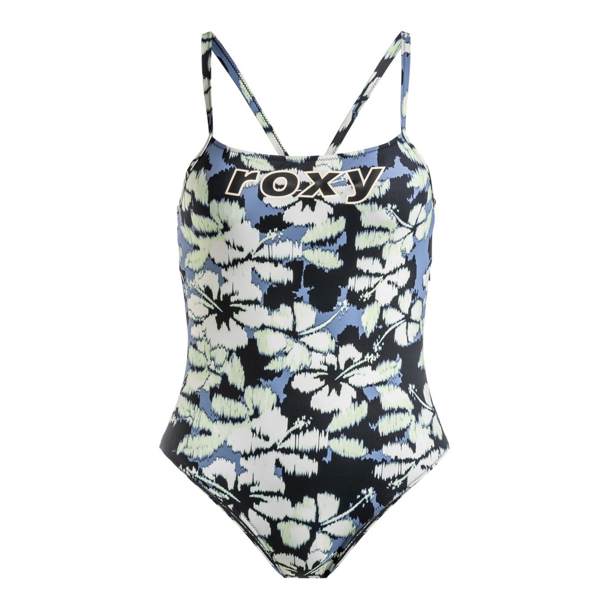 Maillot de bain une pièce. bleu wild wind hibiscus mirage, ROXY