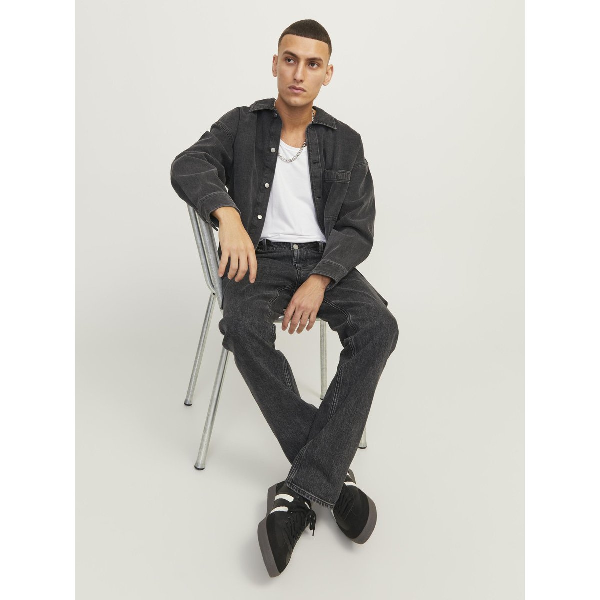 Coupe Regular grey denim, JACK & JONES