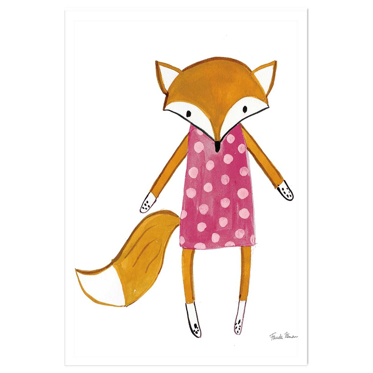 Affiche enfant copine de quartier affiche seule, HEXOA