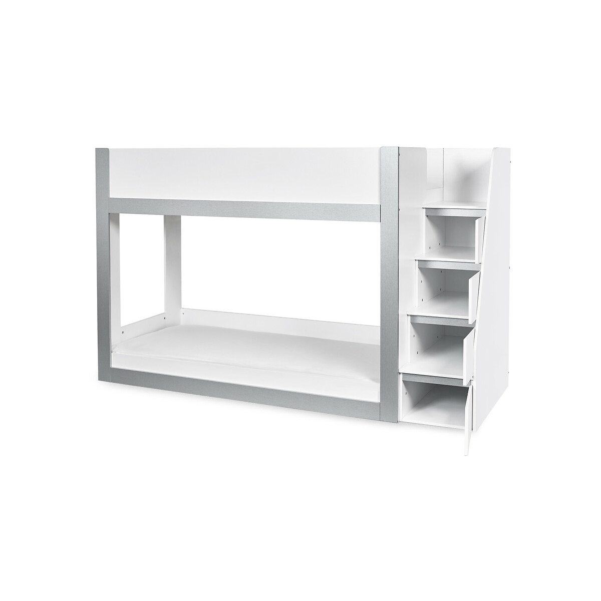 Raya Wood Bunk Bed white/silver-coloured, SO'HOME