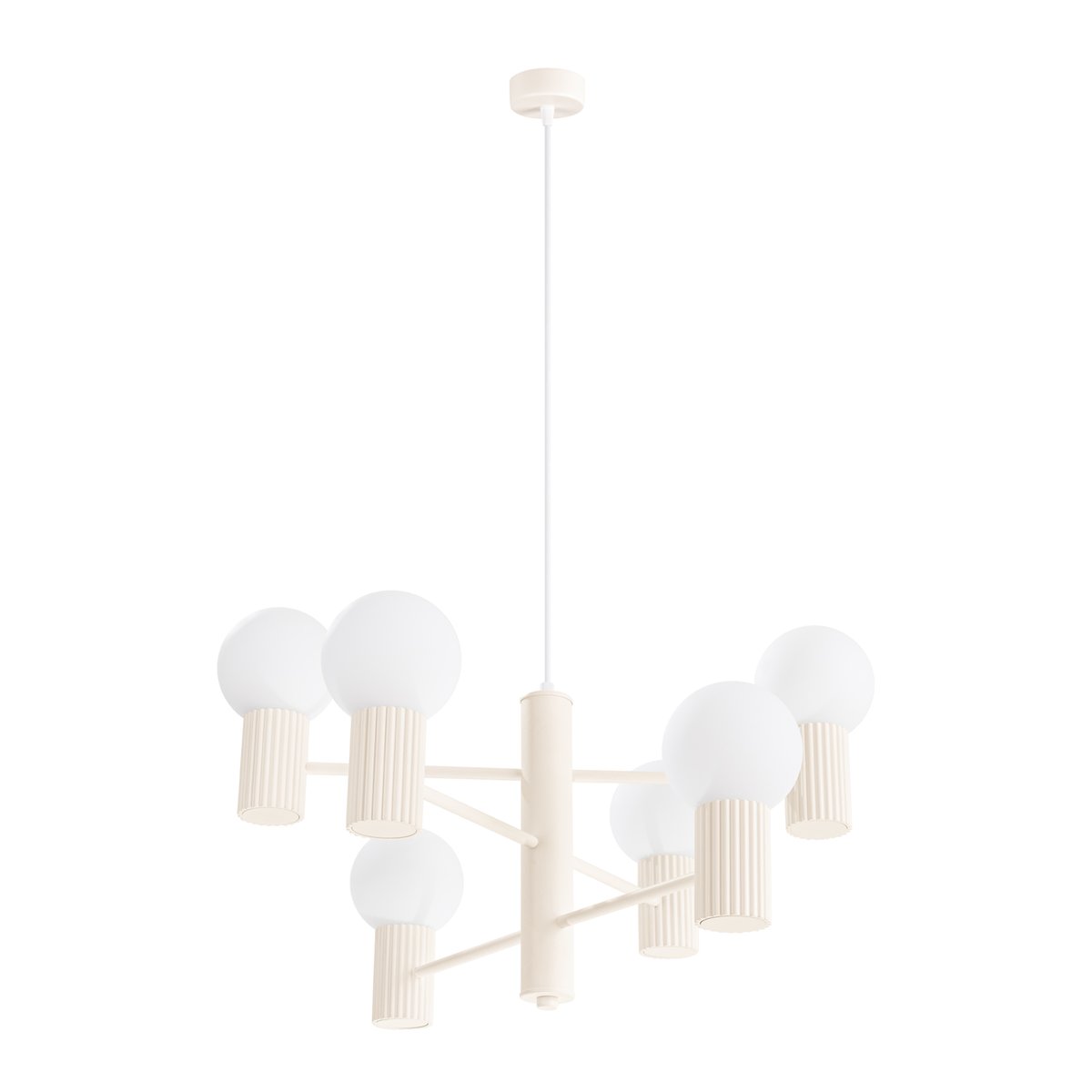 Lustre Aluminium Beige G9 6 Halo beige, EDEN