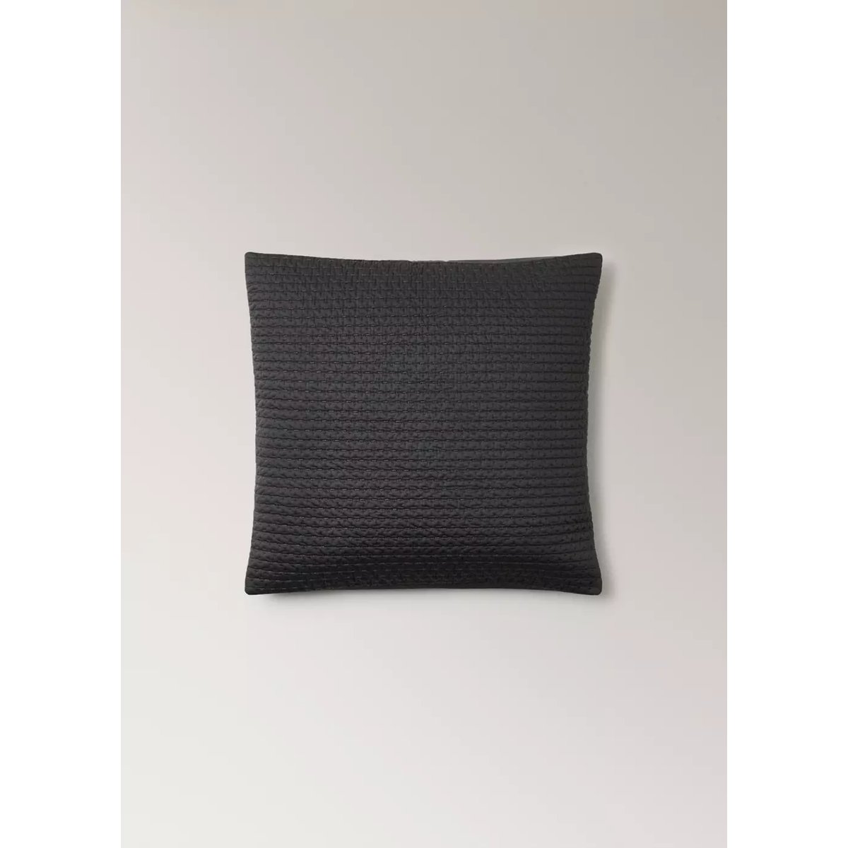 Housse coussin satin gris, MANGO HOME