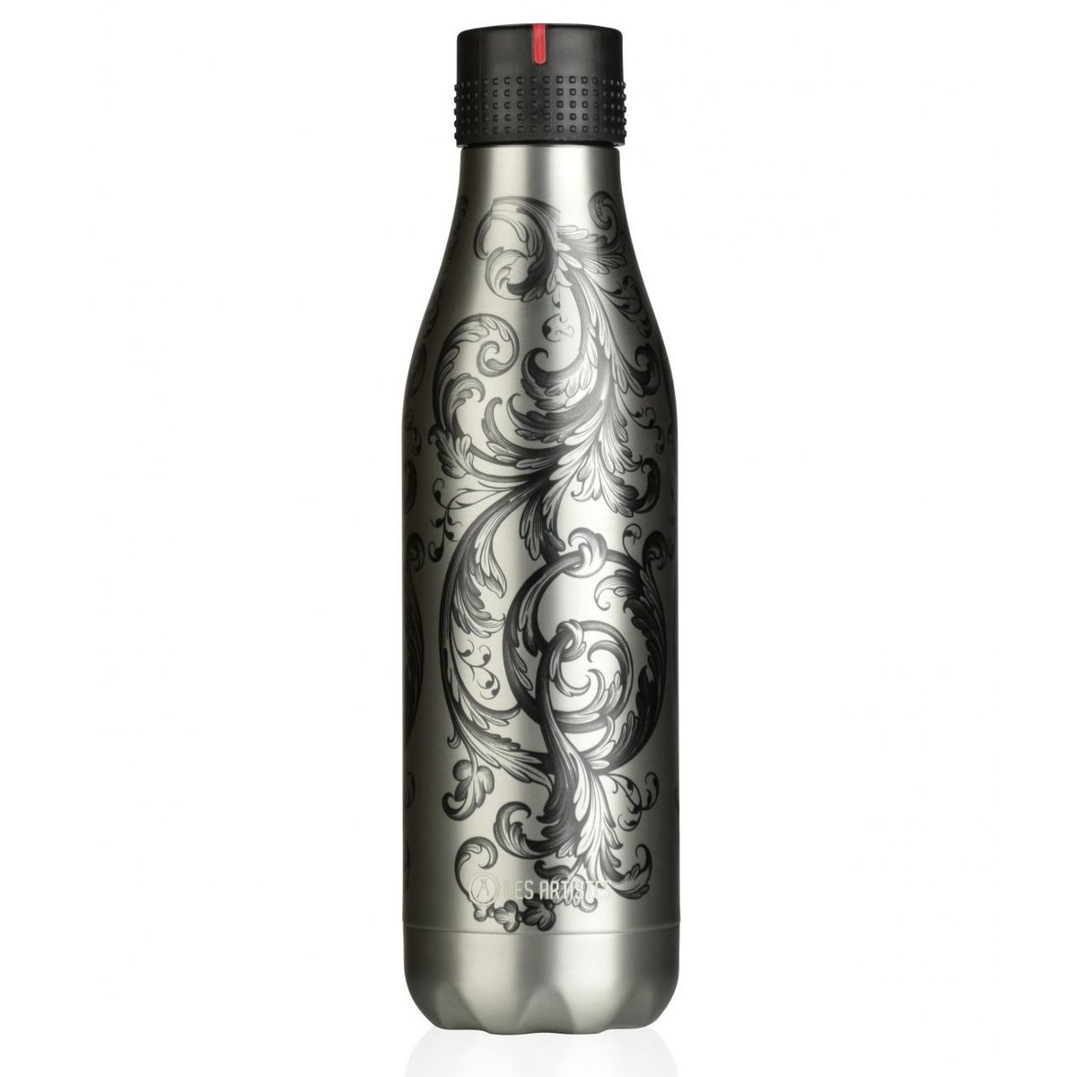 Bouteille isotherme Tattoo 500 ml gris, LES ARTISTES PARIS