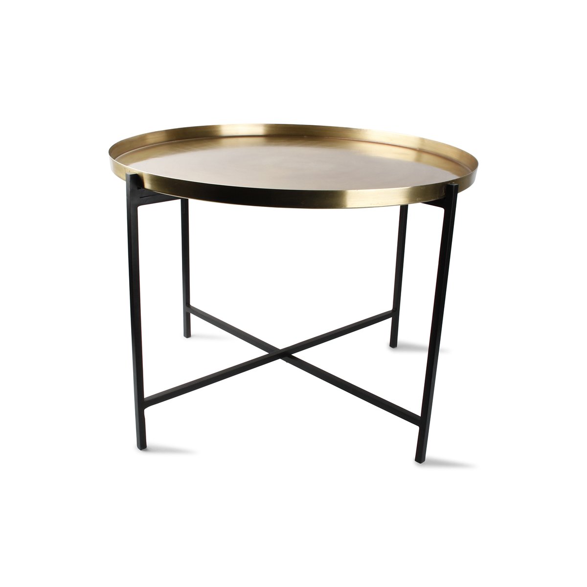 Lot de 2 Table PATIO or, SP COLLECTION
