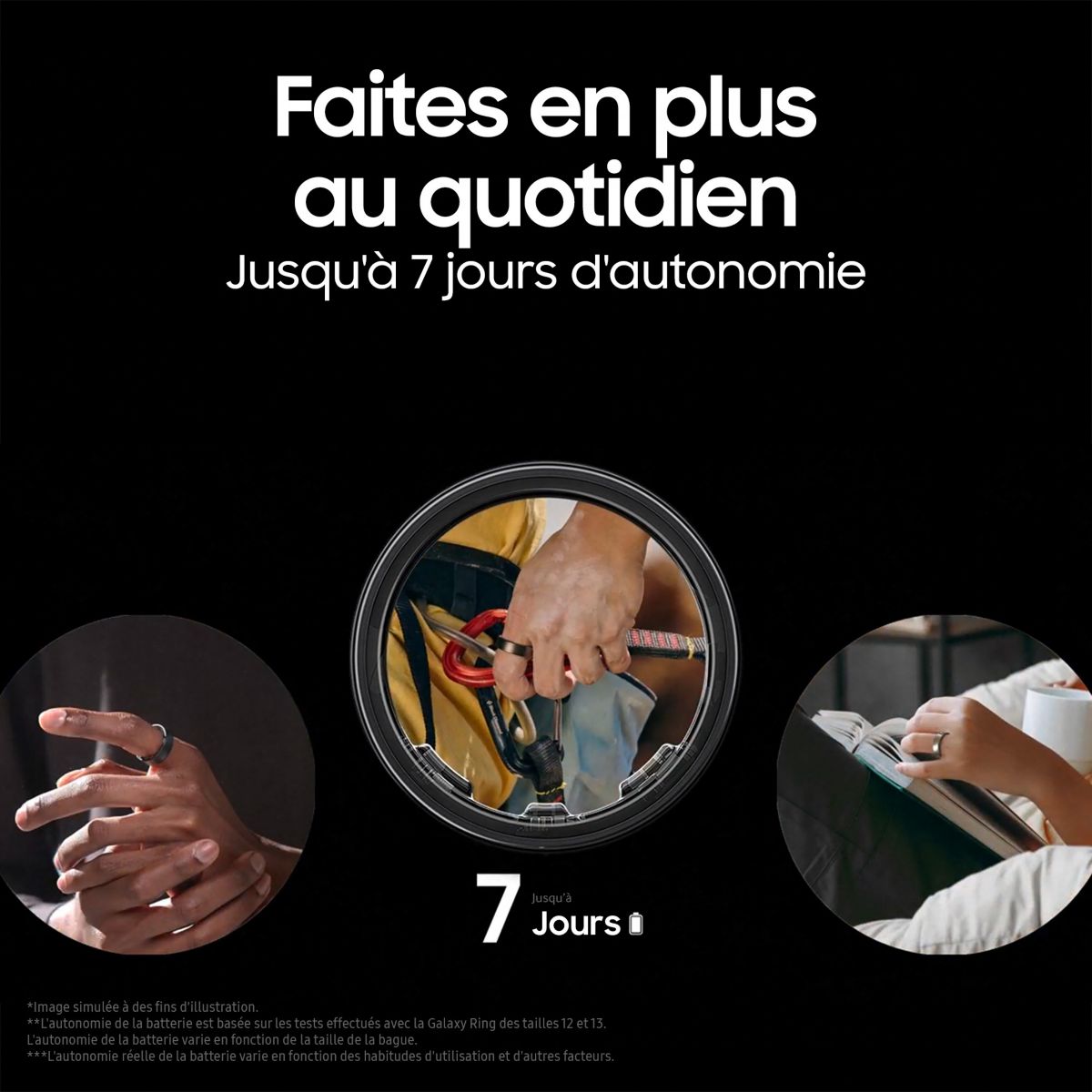 Bague connectée Ring taille 6 Or or, SAMSUNG
