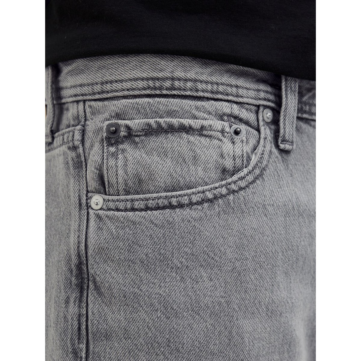 Jeans a gamba dritta, CHRIS denim grigio, JACK & JONES