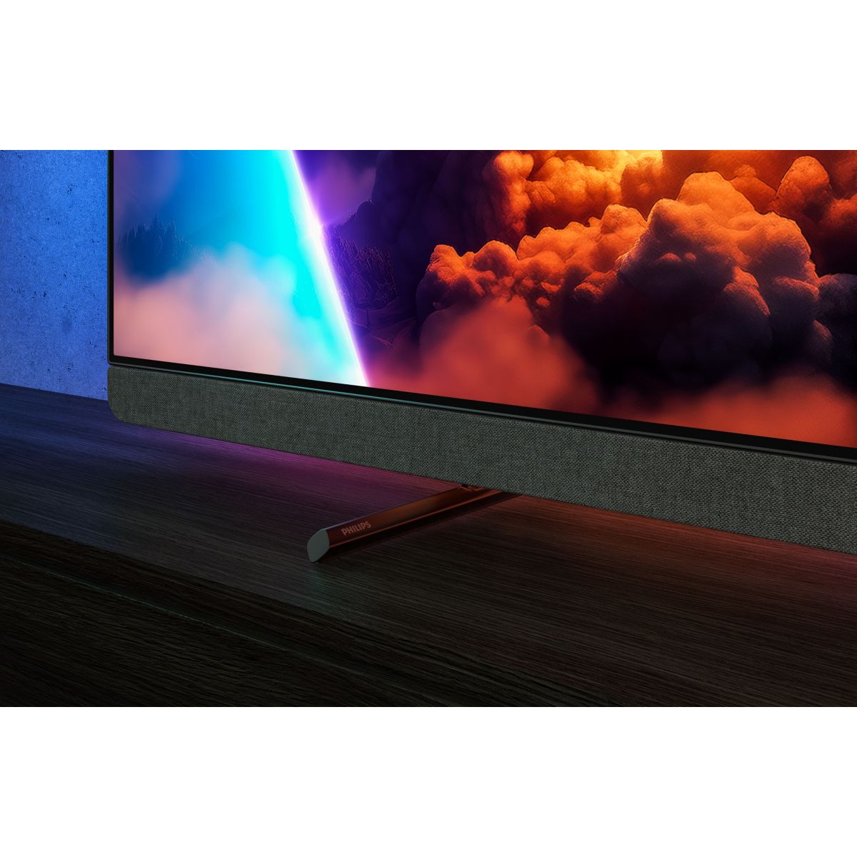 TV OLED 55OLED910 Ambilight 2025 (139cm) métal, PHILIPS