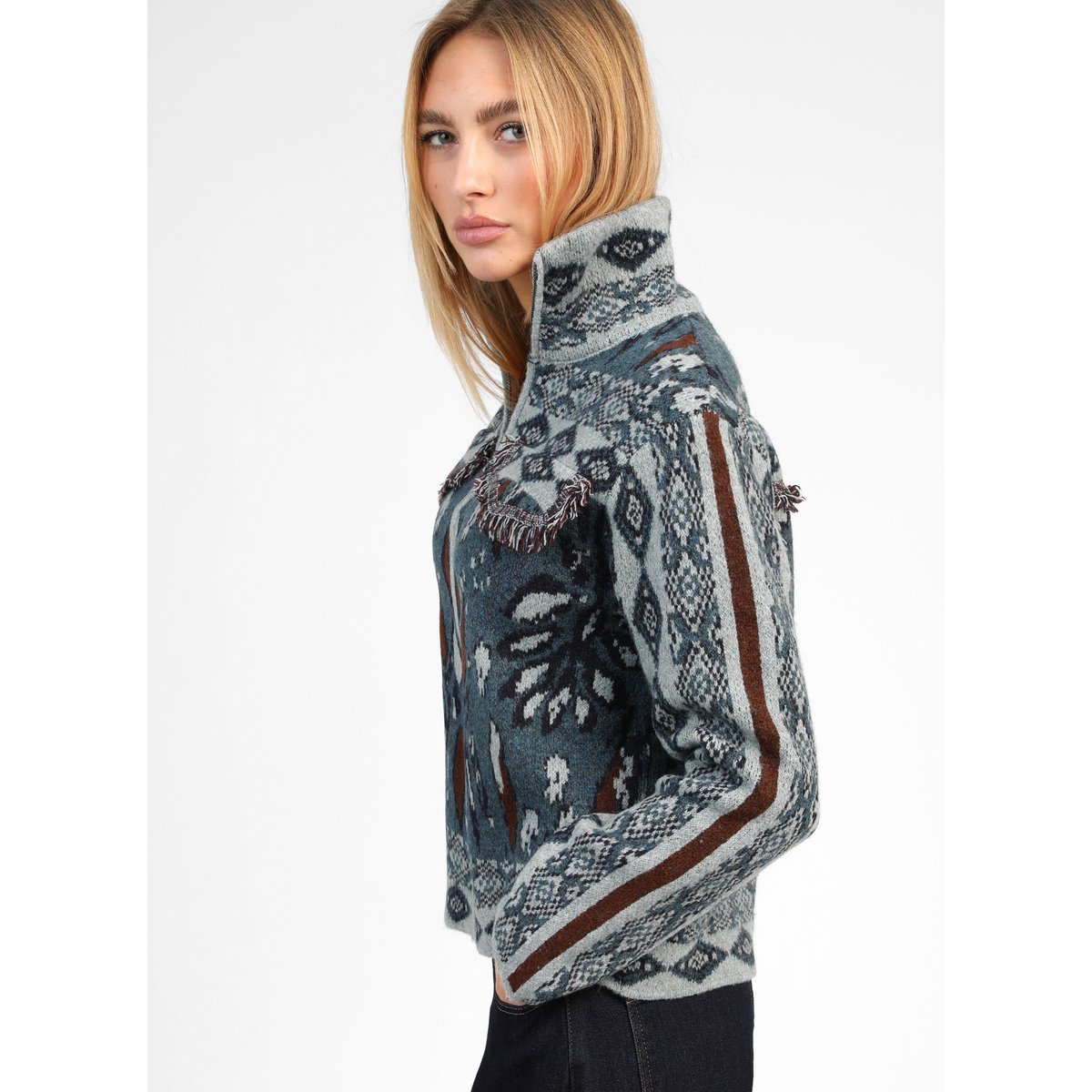 Gilet NAKARI bleu, AN'GE
