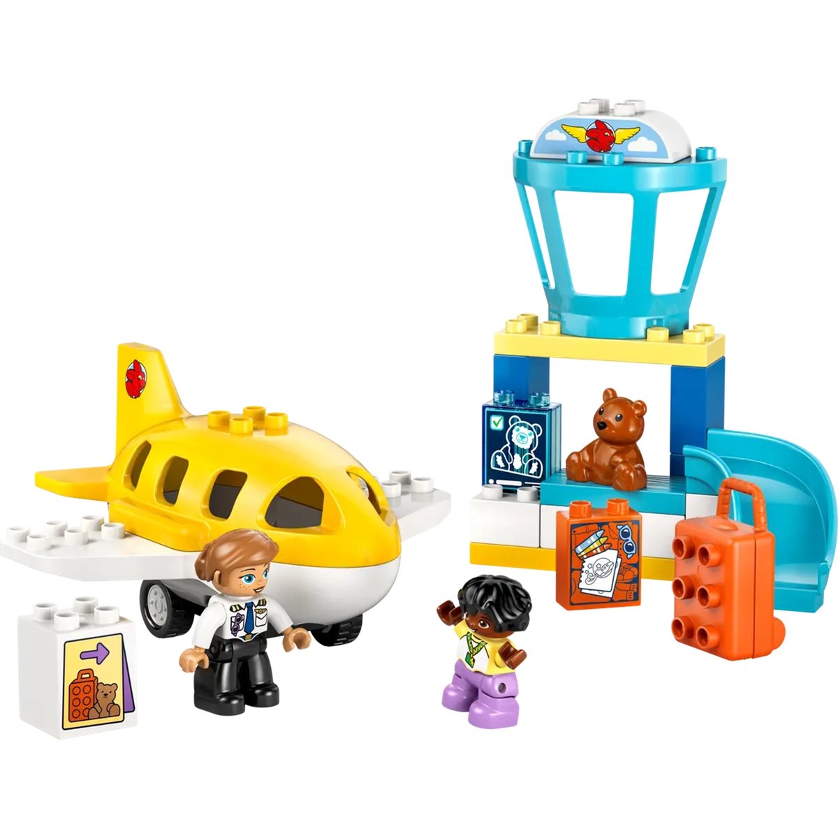 LEGO DUPLO - First Time at the Airport - 10443 multicolore, LEGO