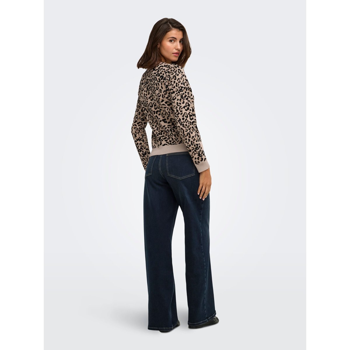 Pull En Maille marron - amphora 1, ONLY