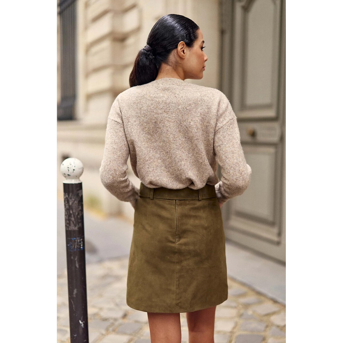 Mantia V-Neck Jumper camel, LA PETITE ETOILE