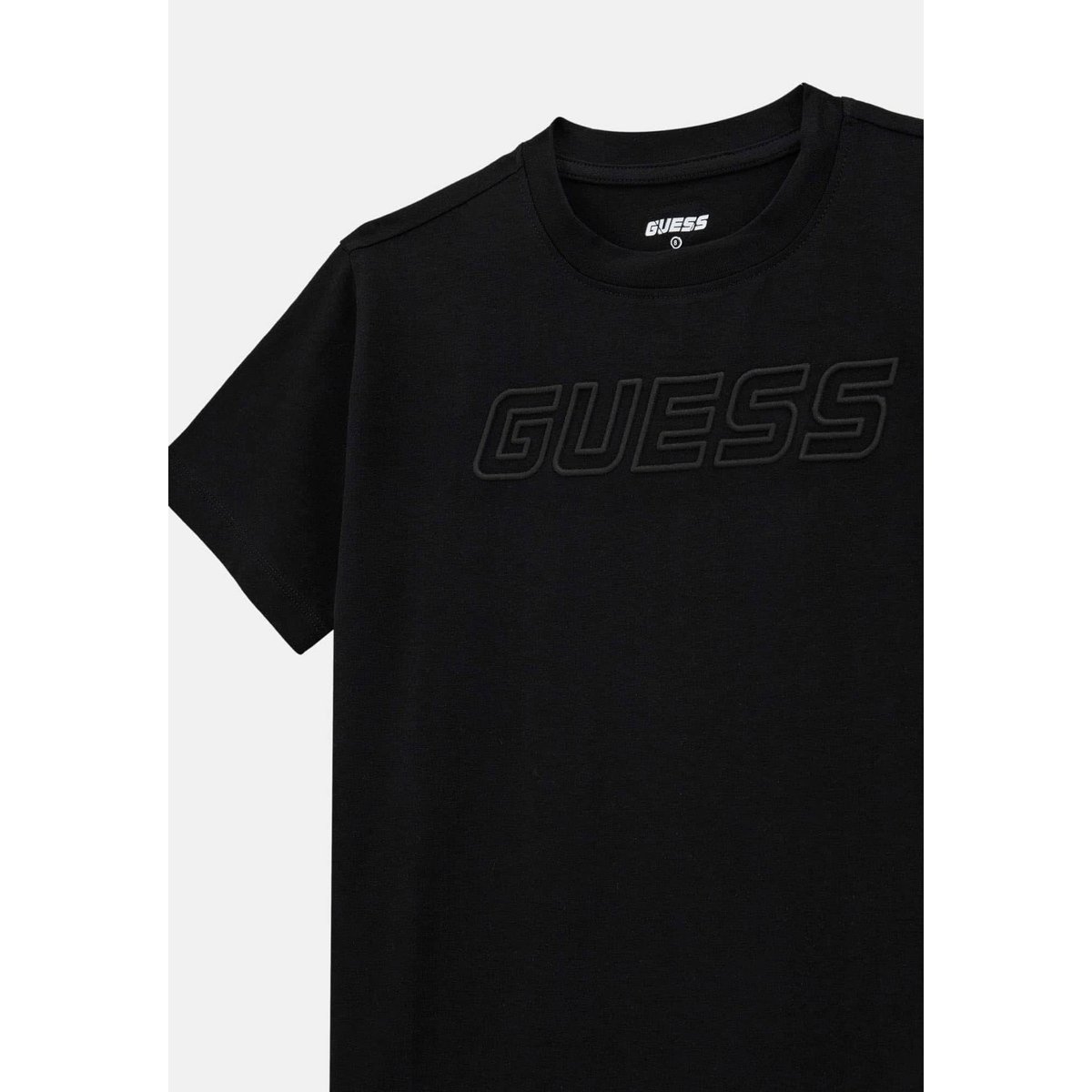 T-Shirt Imprimé Logo noir, GUESS KIDS