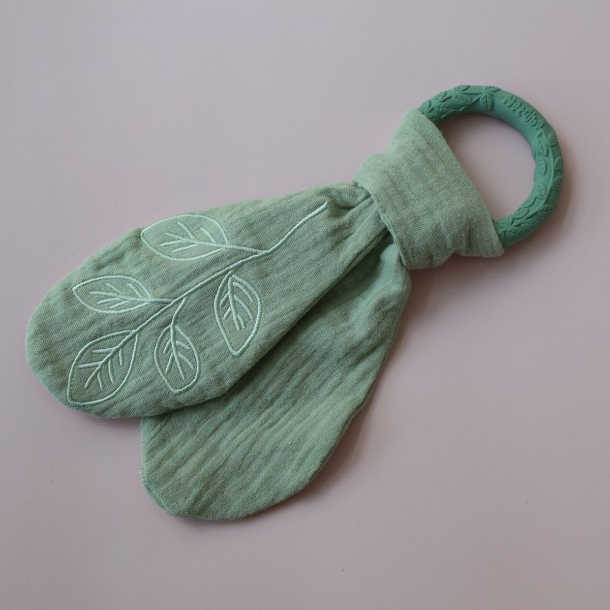 Anneau de dentition Leaf vert, NATRUBA