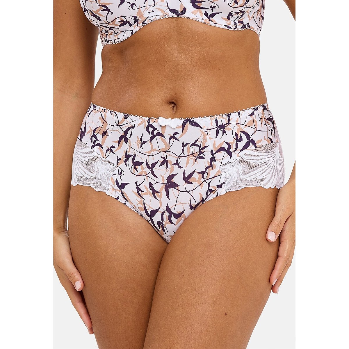 Sophie Shorts in Medium Size bird print, SANS COMPLEXE