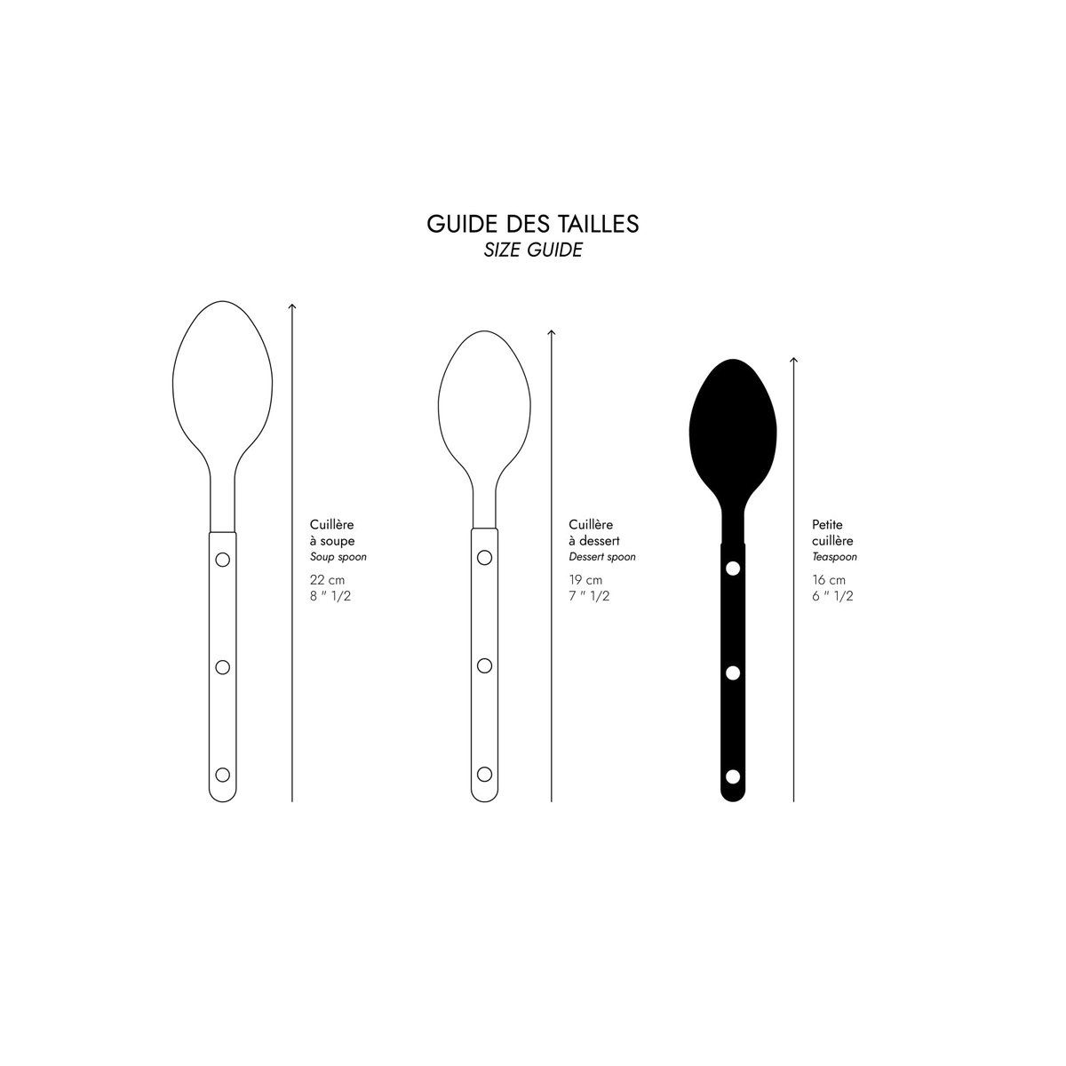 Petite cuillère, Bistrot Vintage effet buffle, SABRE