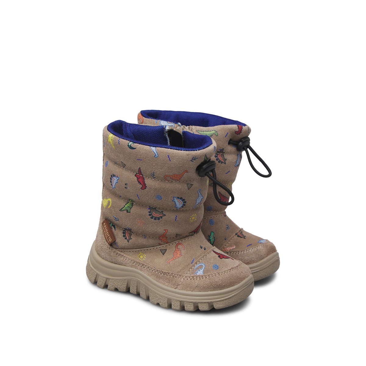 Bottes en daim POZNURR 4 WP gris tourterelle-, FALCOTTO