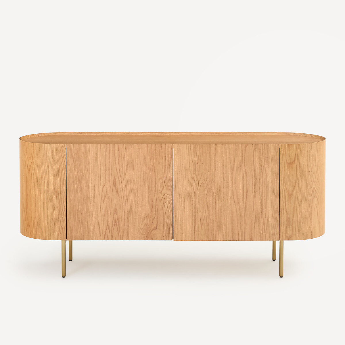 Buffet enfilade, en plaqué chêne, ASLEN chêne naturel, AM.PM