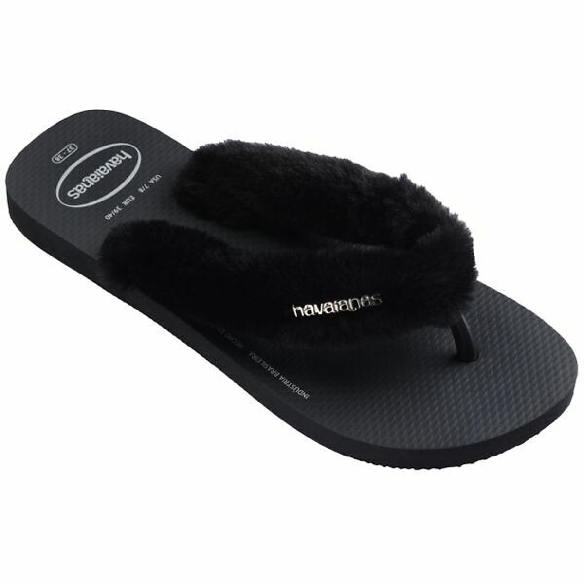 Top Fluffy III Flip Flops black, HAVAIANAS