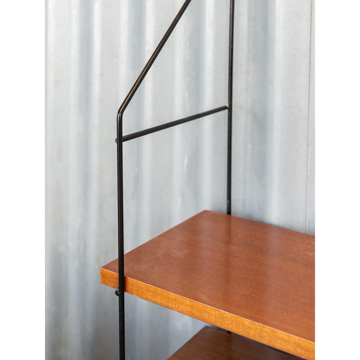 Étagère en bois et métal noir Gaëlle N°1469 - Bon état noir, DEBONGOUT