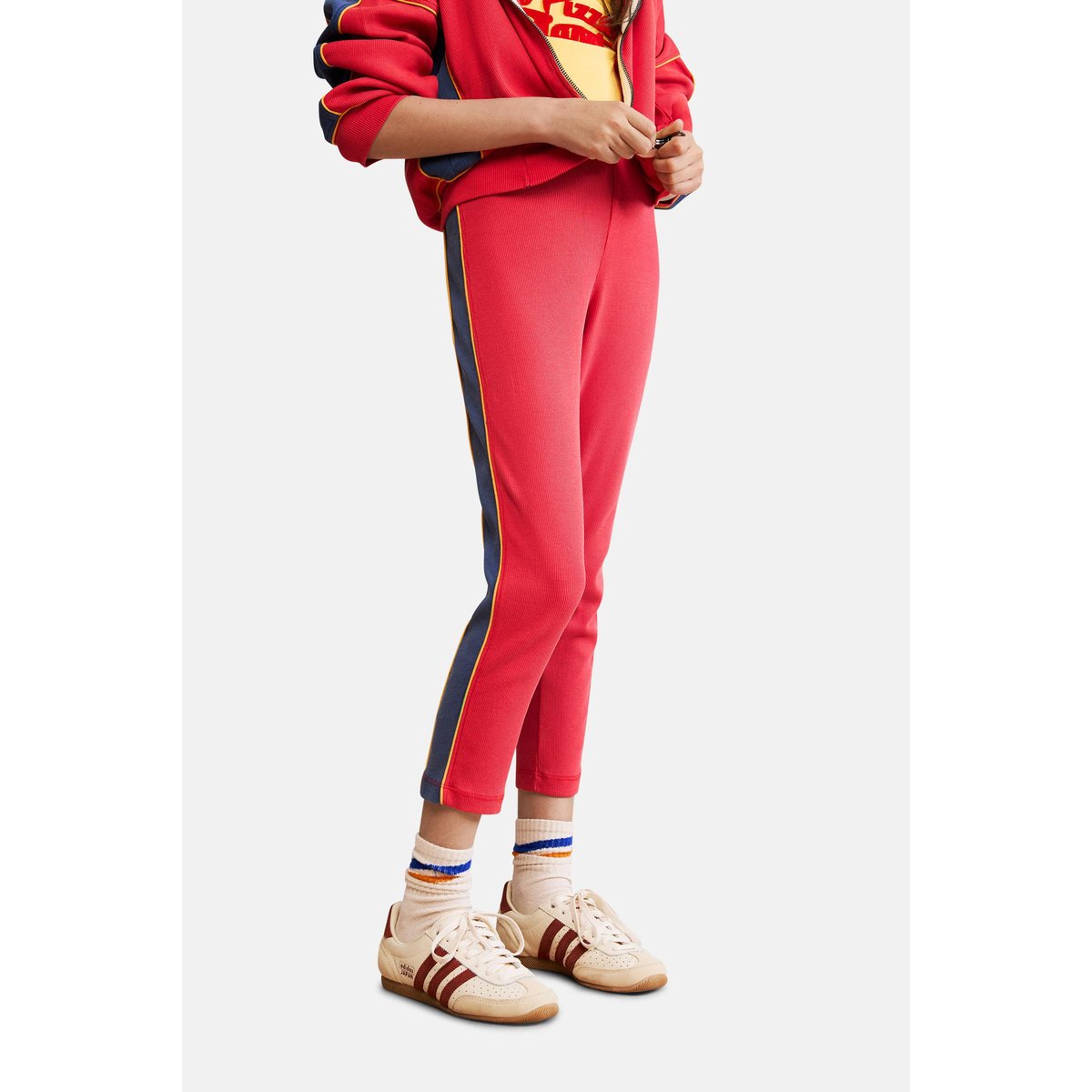 Leggings de sport rouge, DESIGUAL