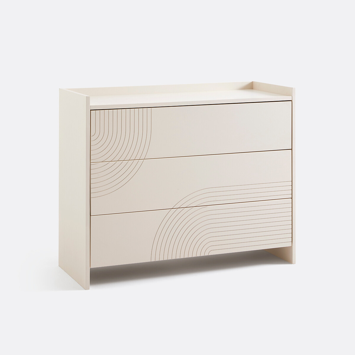 Kommode Newxor mit 3 Schubladen elfenbein, LA REDOUTE INTERIEURS