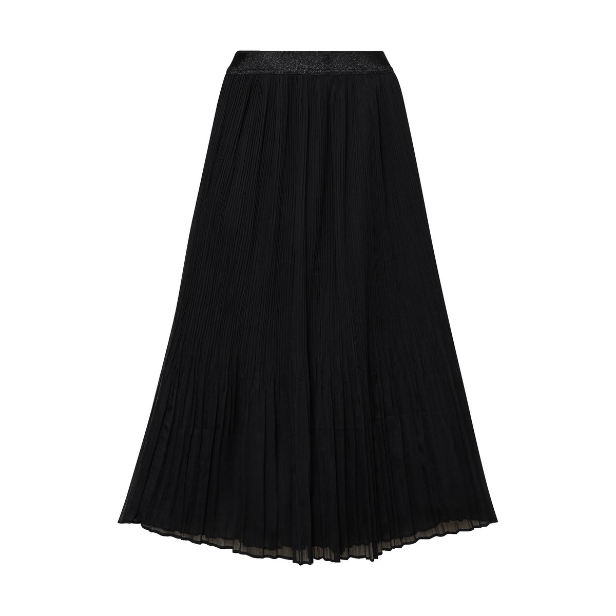Jupe plissée doublée noir, BREAL