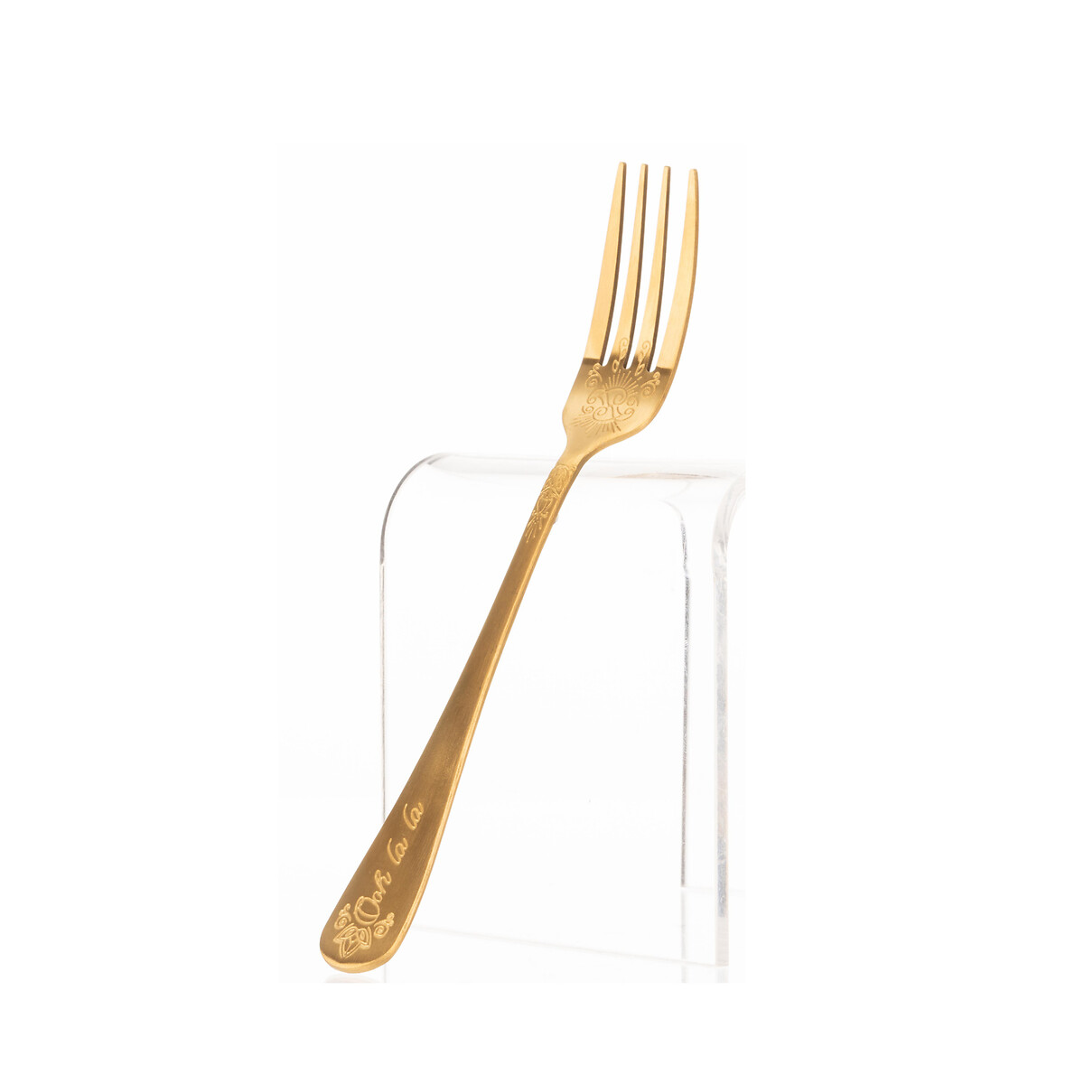 16-Piece Slogan Cutlery Set in Gold gold-coloured, YVONNE ELLEN