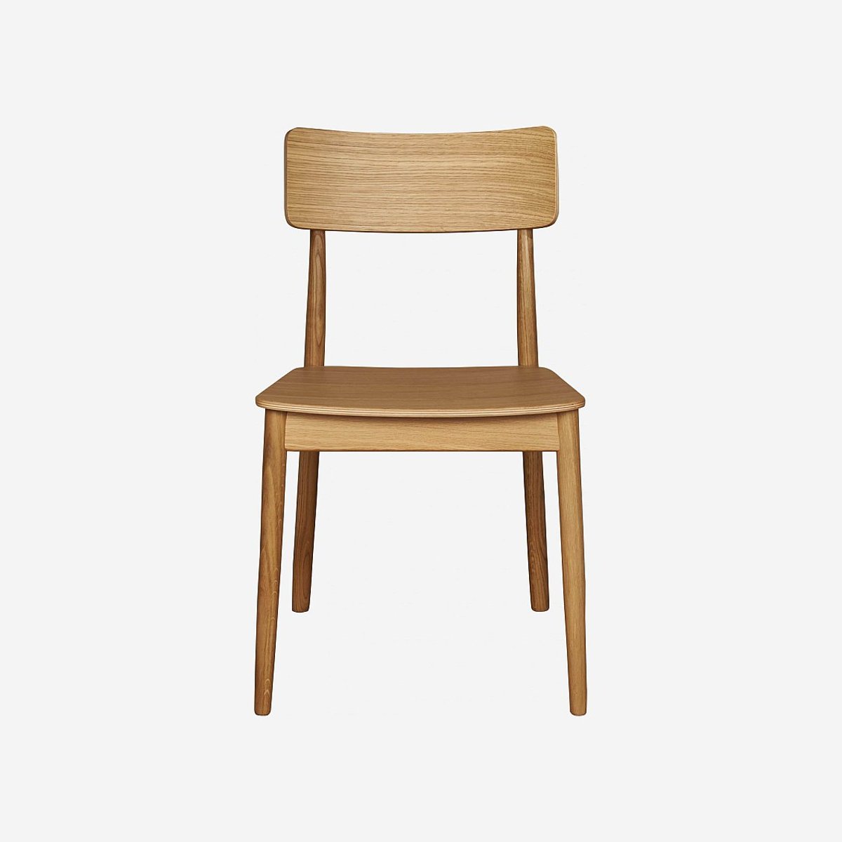Chaise chêne PIPPA naturel clair, HABITAT
