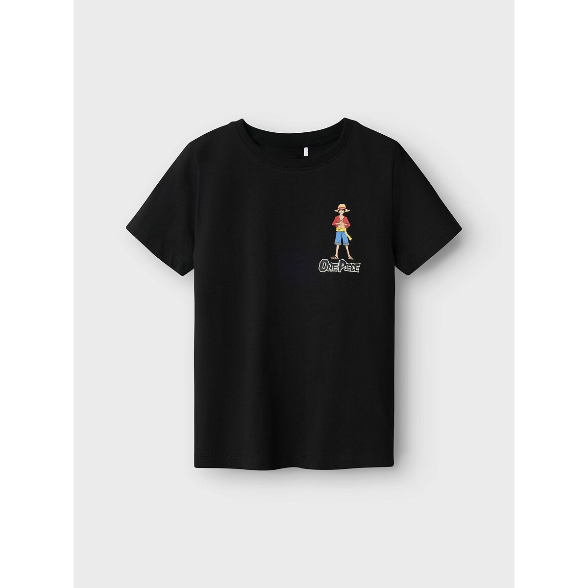 T-shirt manches courtes, motif One Piece noir, NAME IT