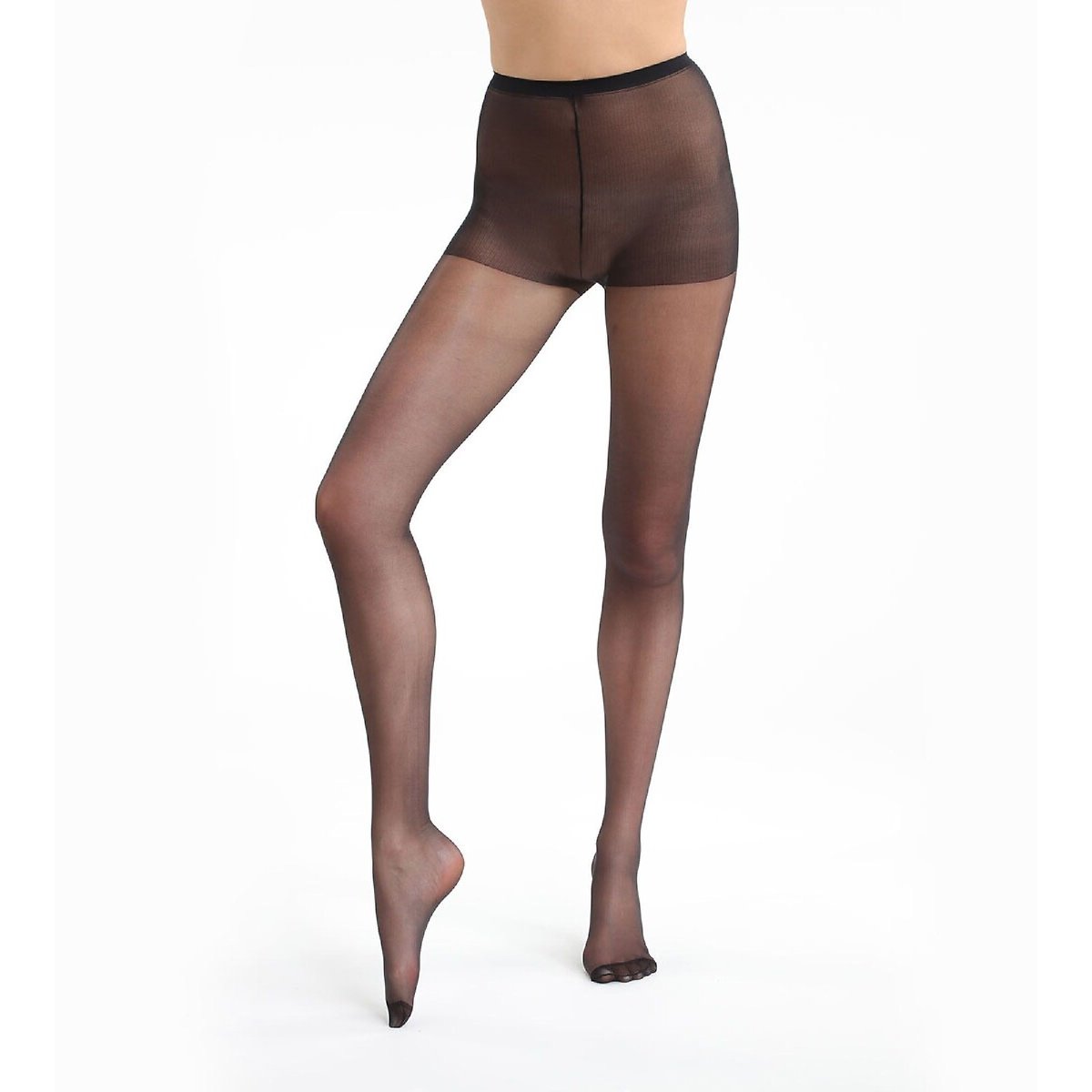 Sublim 15 Denier Sparkly Voile Tights black, DIM
