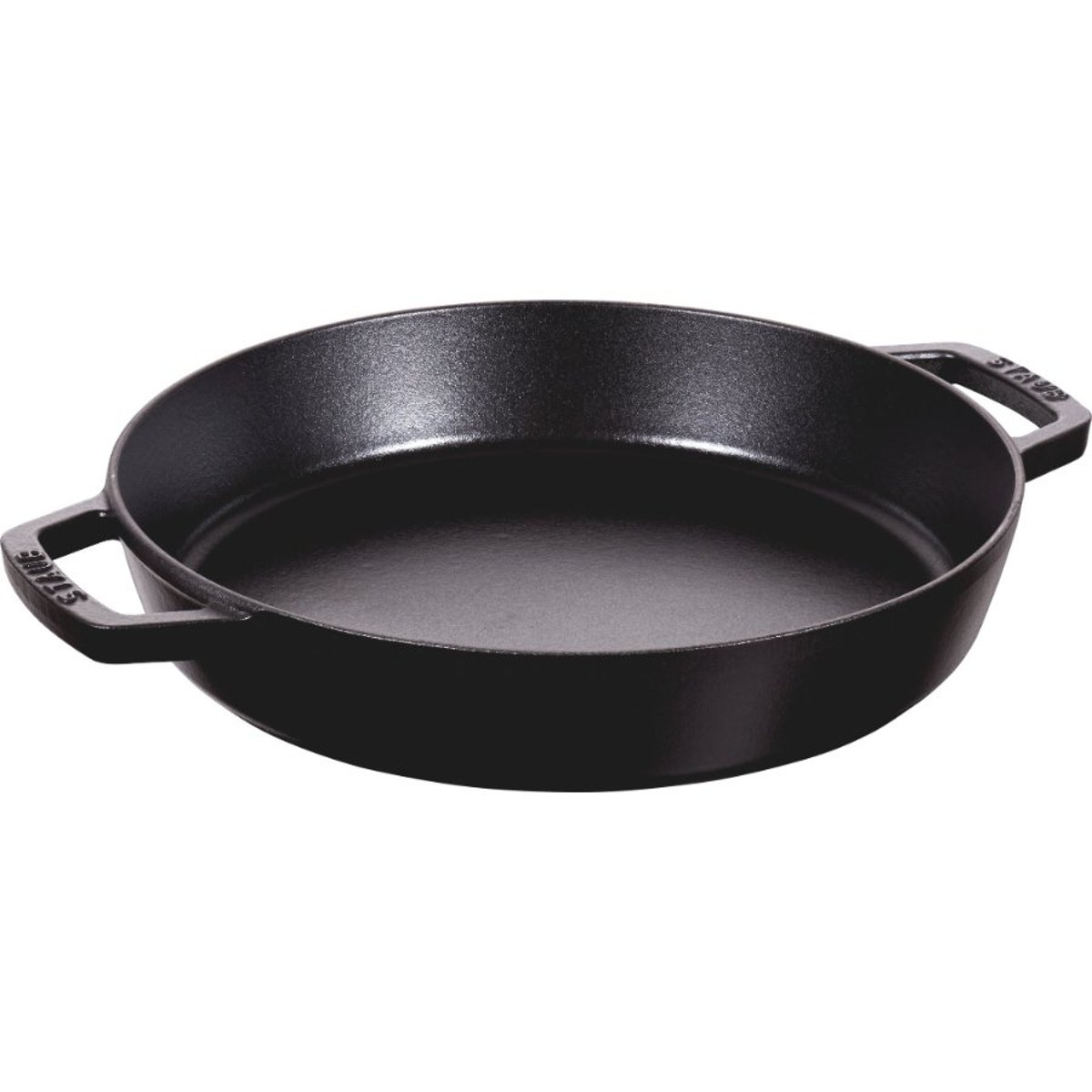 Poêle avec 2 poignées 34 cm, Fonte cerise, STAUB