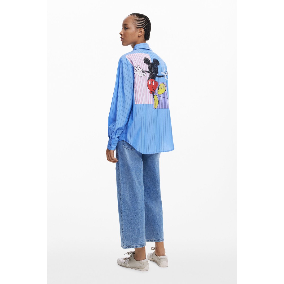 Chemise à rayures Mickey™ bleu, DESIGUAL