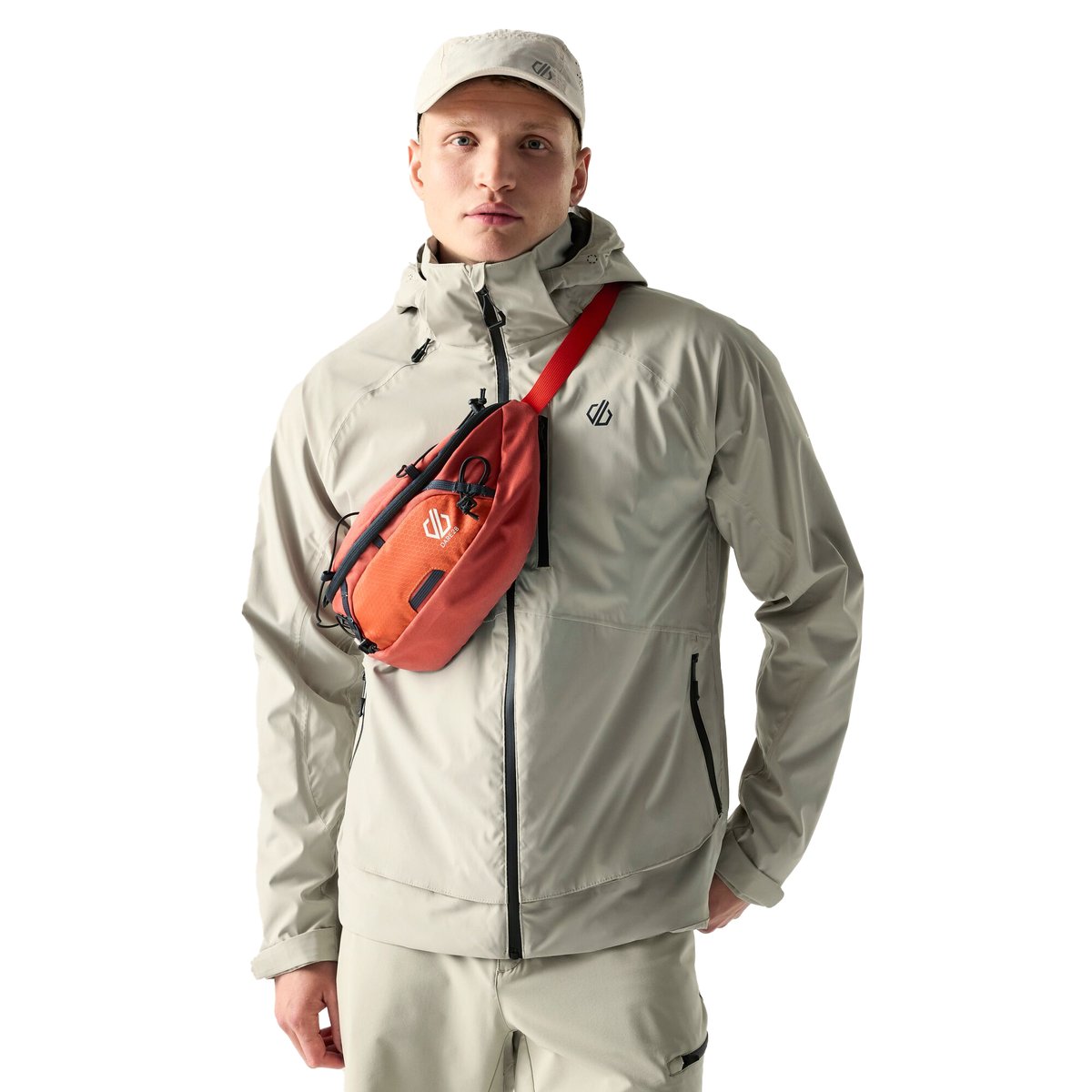Veste imperméable SWITCH OUT LLL blanc cassé, DARE 2B