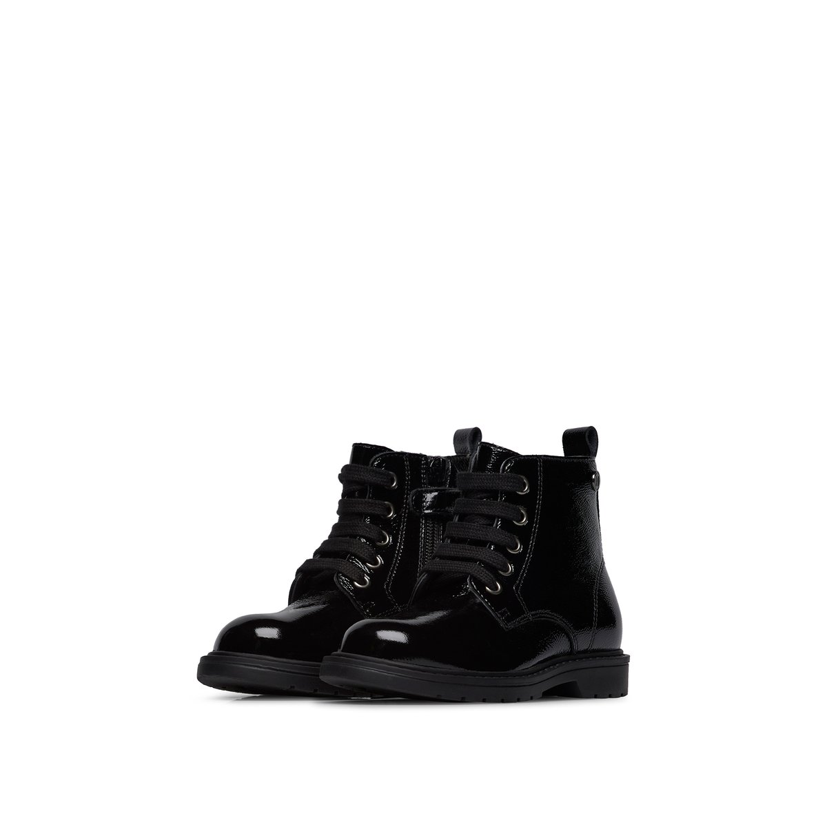 Bottines en verni BARNETT 2 noir, NATURINO