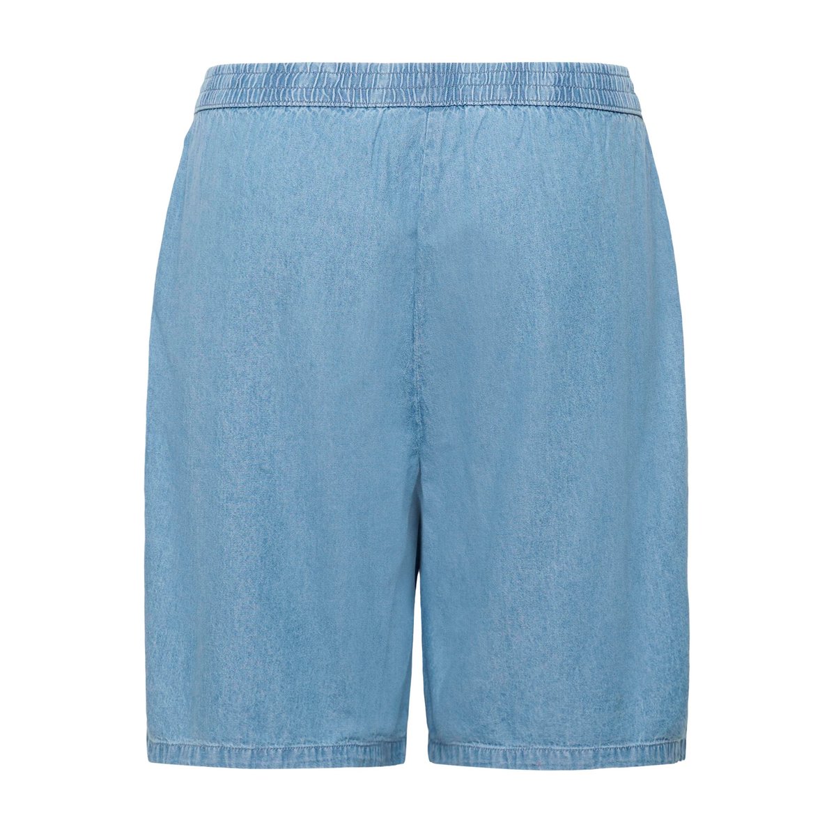 Shorts casual bleu medium blue chambray, KAFFE CURVE