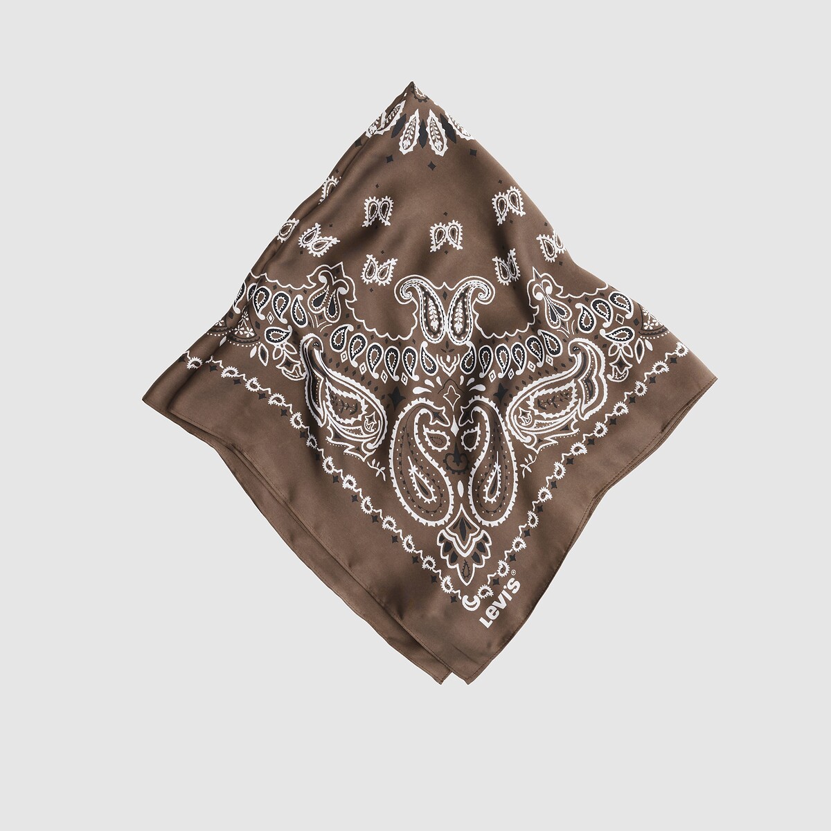 Paisley Satin Bandana brown, LEVI'S