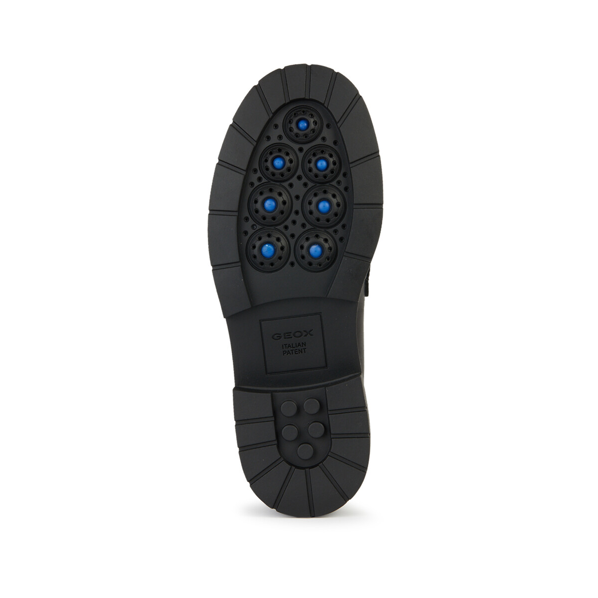 Spherica EC7 Breathable Loafers in Leather black, GEOX