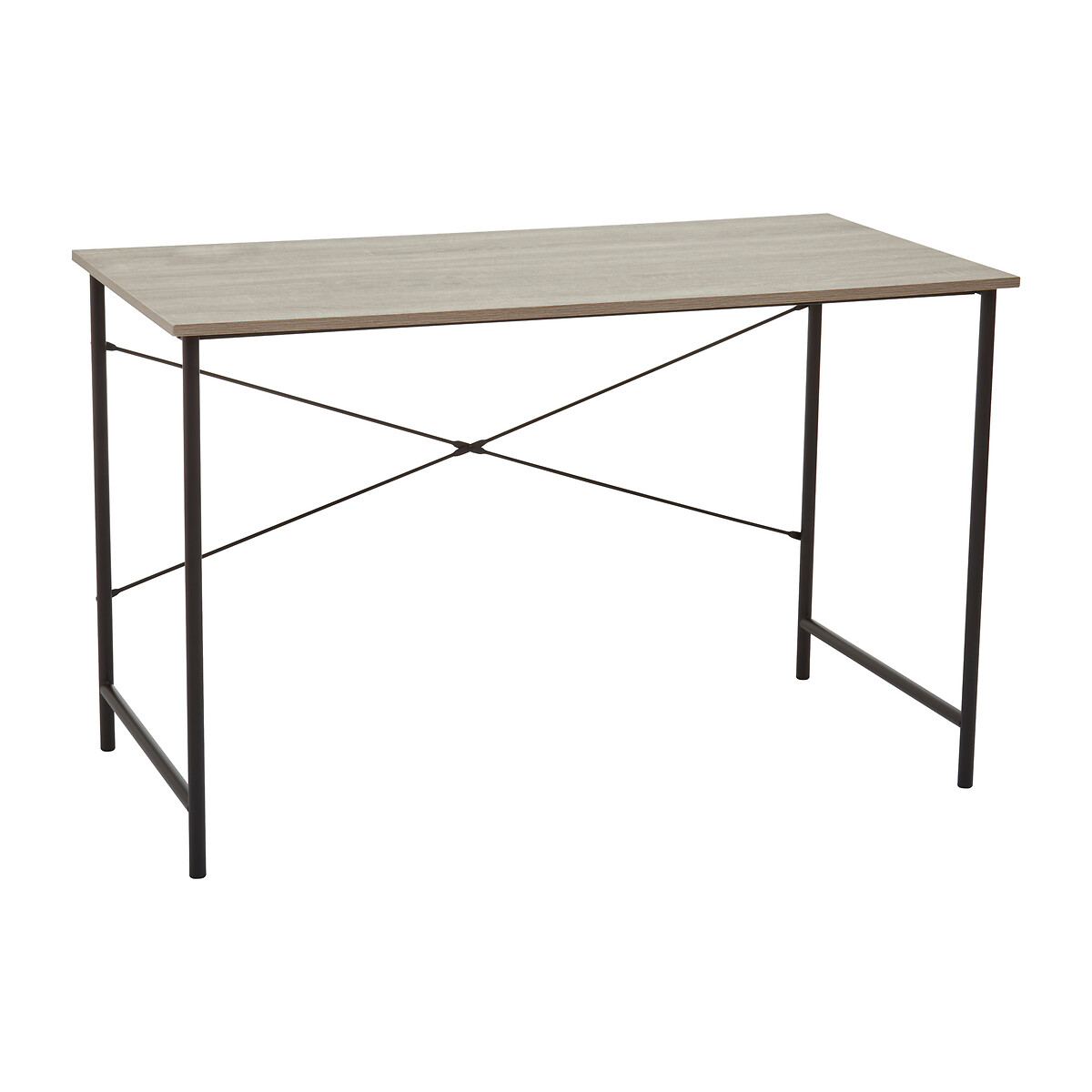 Riggs Oak Desk grey, SO'HOME