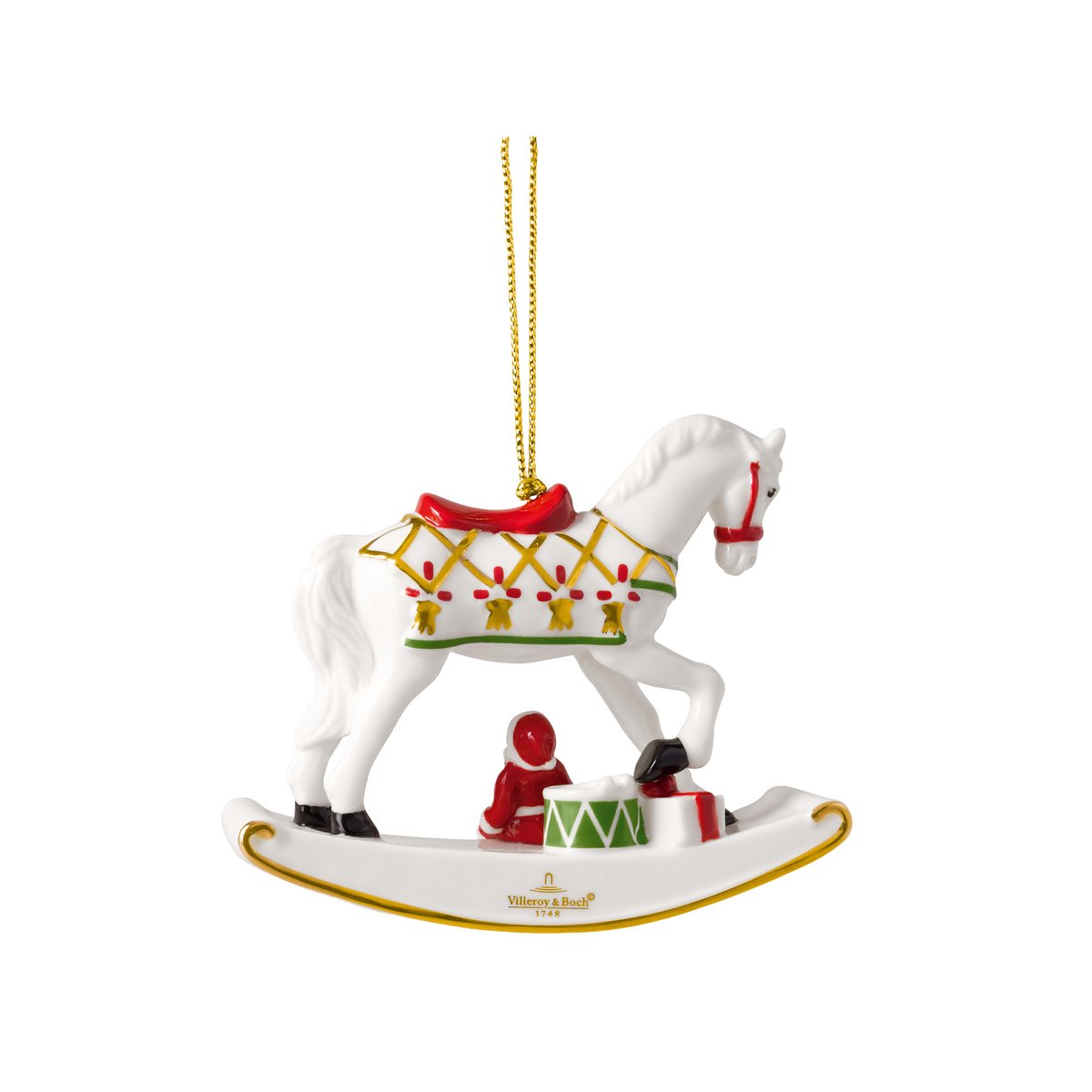 Ornement Cheval À Bascule 2026 CHRISTMAS CLASSICS couleur unique, VILLEROY & BOCH