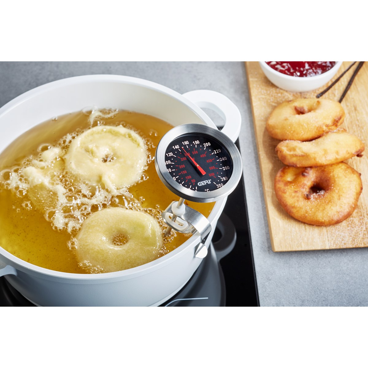 Thermomètre de cuisine SIDO argent, GEFU