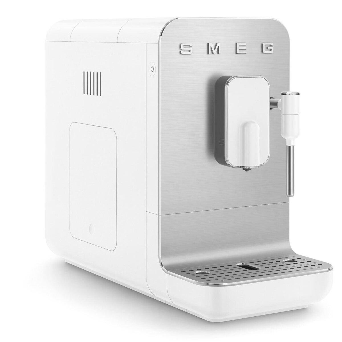 Retro Bean to Cup Coffee Machine with Milk Frother - BCC12 white, SMEG