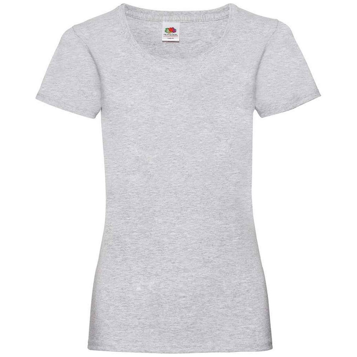 T-shirt VALUEWEIGHT gris, FRUIT OF THE LOOM