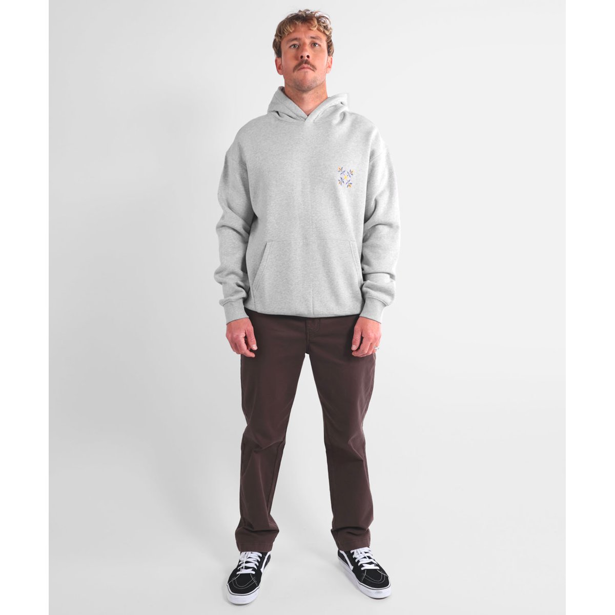 Sweat capuche SEREGOR gris chine, OXBOW