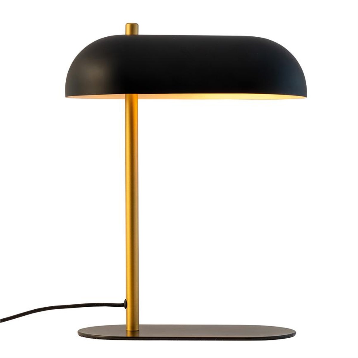 Lampe à poser en Métal ARCH noir/laiton, DYBERG LARSEN