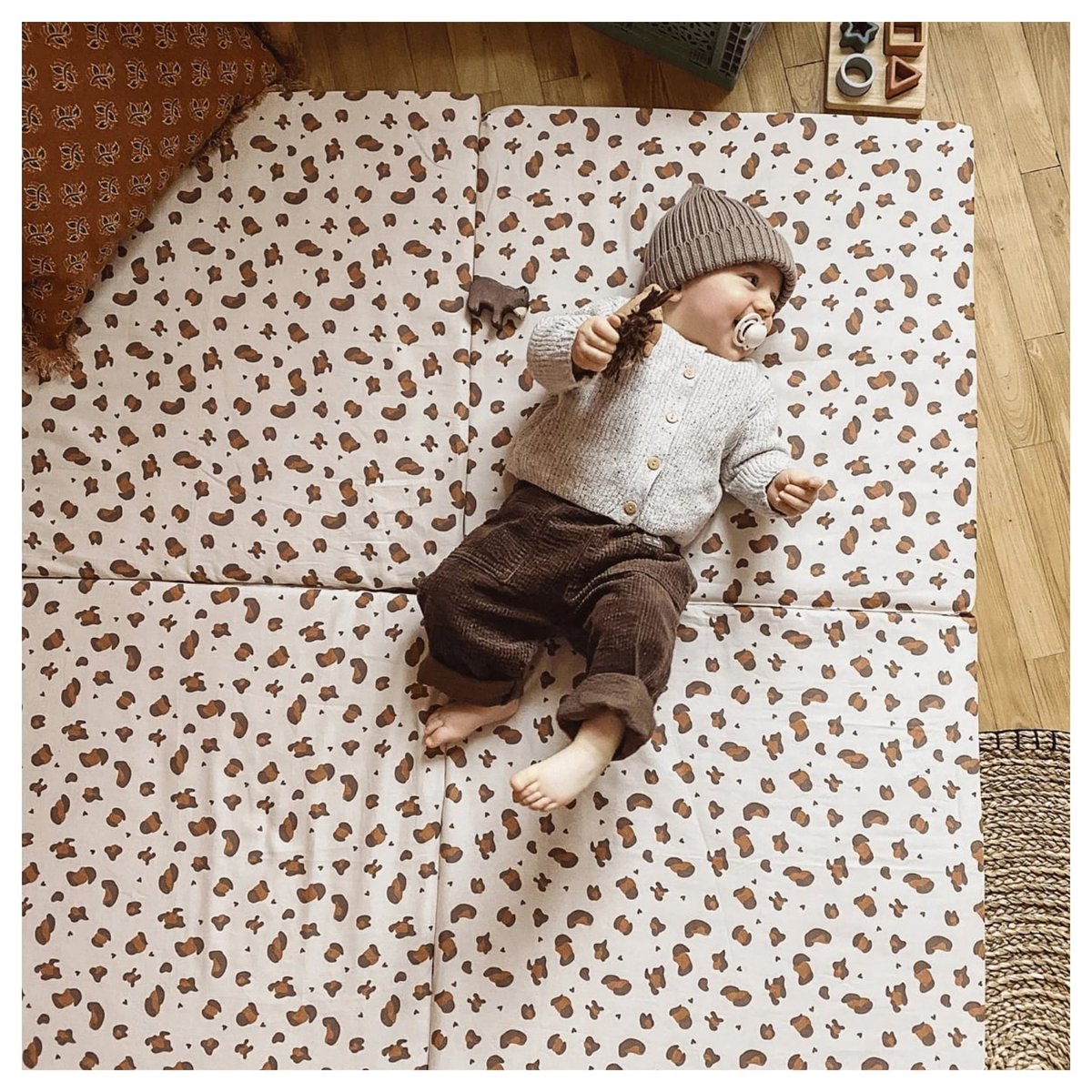 Tapis de motricité léopard, CANDIDE