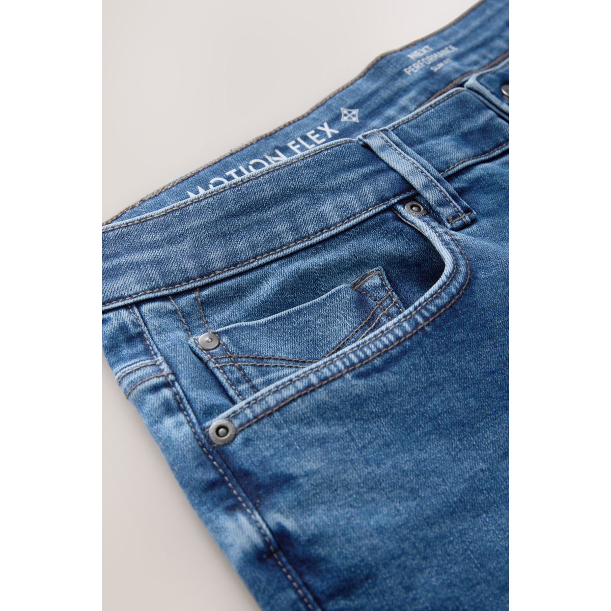 Jean motionflex bleu moyen, NEXT