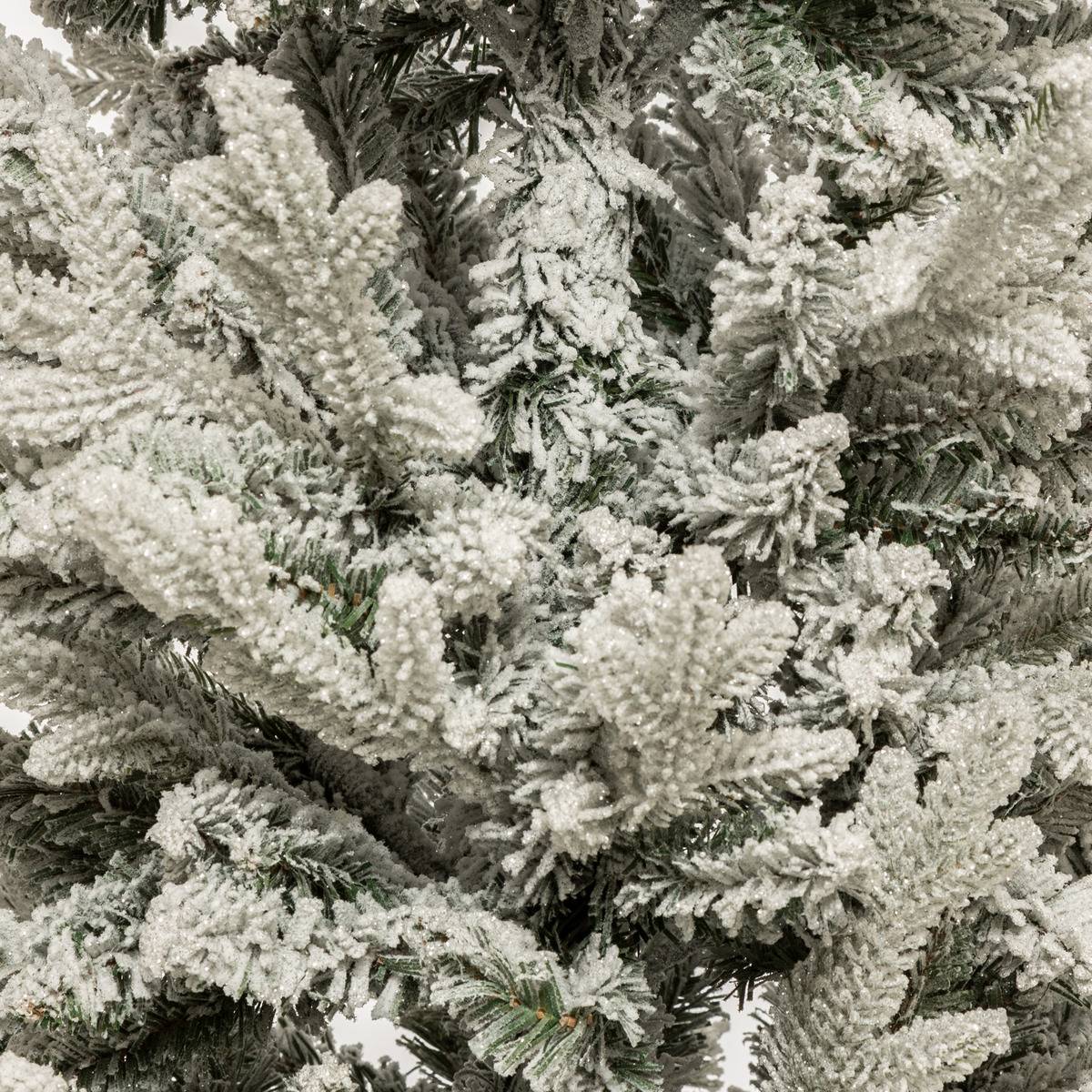 Sapin en pot Frosty 150 cm blanc, FEERIC LIGHTS & CHRISTMAS