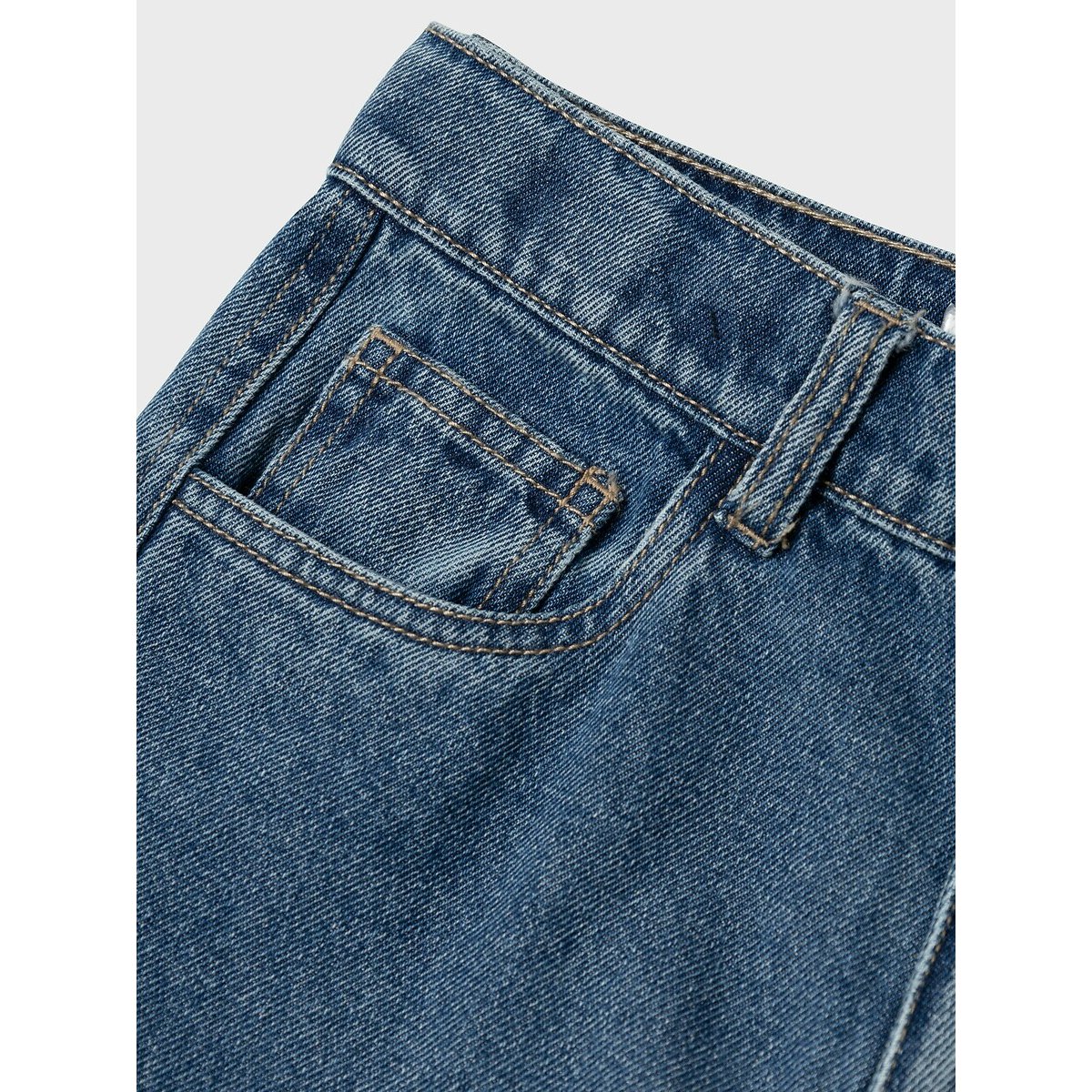 Jeans dritti 8-14 anni blu denim, NAME IT